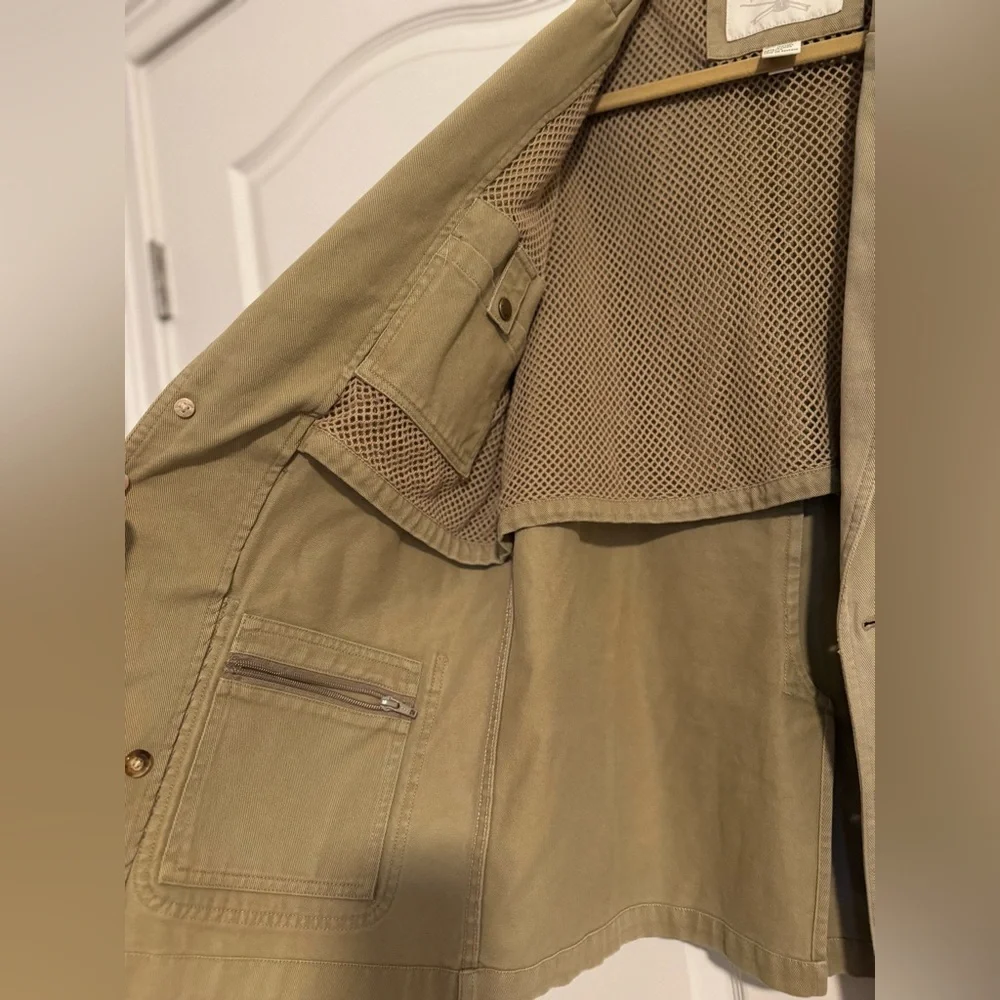 Orvis Men's Vintage Tan Zambezi Chore Jacket
